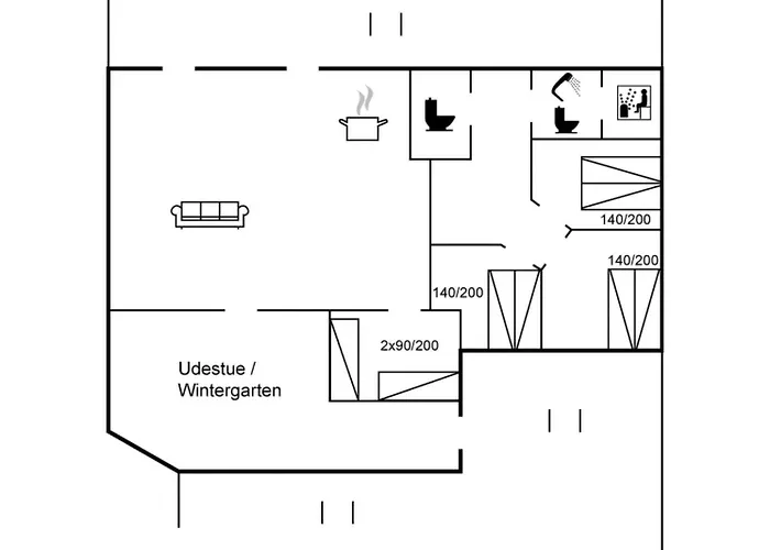 Styrmer - 1-2km From The Sea By Interhome Сasa de vacaciones